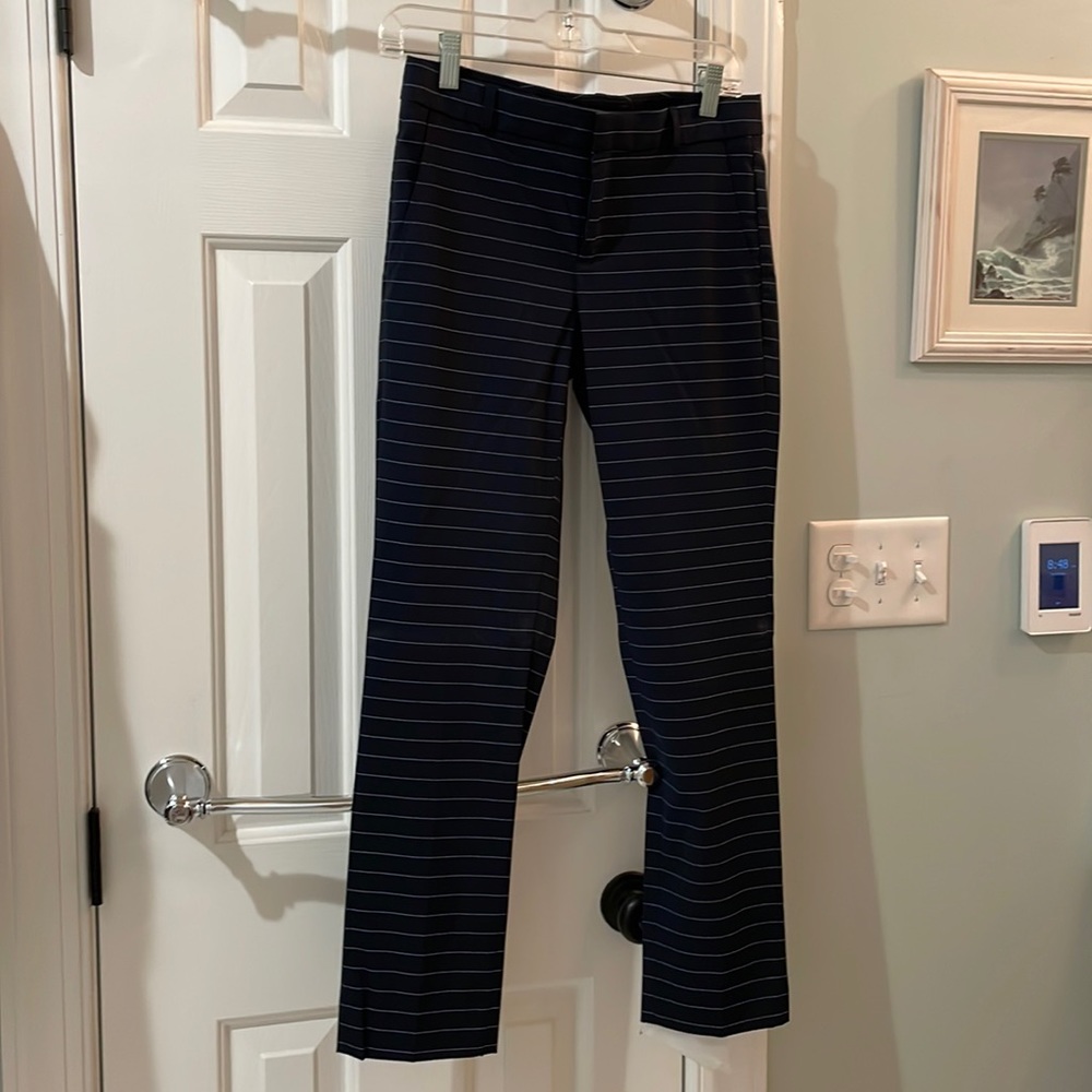 Navy banana republic pants, size 0